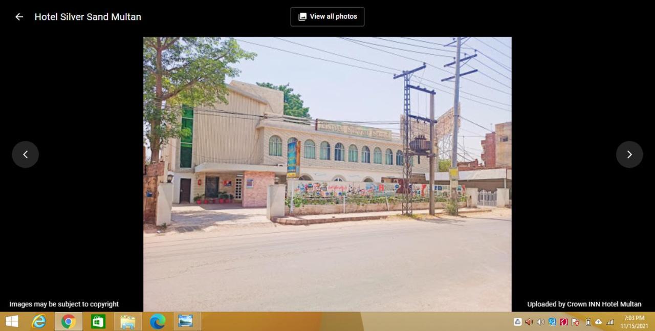 Hotel Silver Sand ملتان المظهر الخارجي الصورة